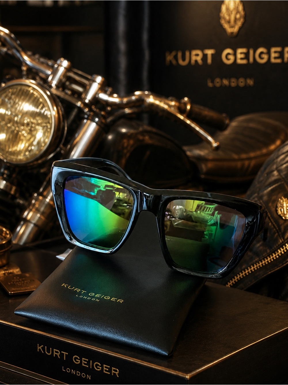 Kurt Geiger London Square Sunglasses